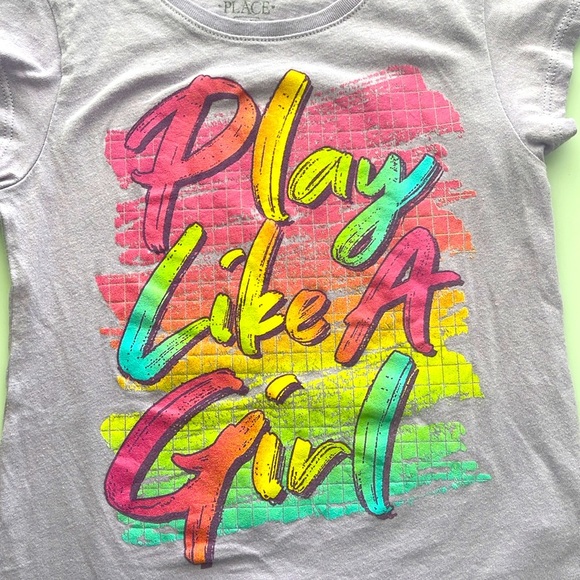 Lot of 6 Children's Place Short Sleeve Graphic T-shirt Size M 7/8 - Picture 4 of 8